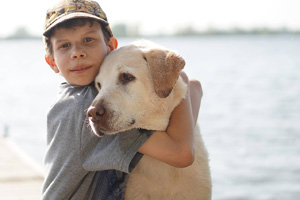 Helfen sich gegenseitig: Mensch und Hund